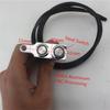 Waterproof CNC Motorcycle Handlebar Headlight Hazard Fog Light Switch On-Off 12V