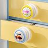 Suction Cup Door Handle Punch Free Door Pulls Anti-slip Furniture Cabinet Knobs Rotate Fix Drawer Handle Bathtub Glass Door Grip