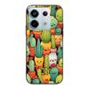 Plant Cactus Case for Xiaomi Redmi 10 10C 9C 9A 9i 9 Prime 9T 12 12C 10A K40 Pro Black Soft TPU Mobile Phone Bag Cover
