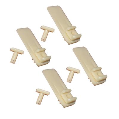 4Pcs Seat Base Slider Kit For Renault, Mercedes-Benz 20443492, 20443687, 1498854