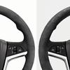 Car Steering Wheel Covers Suede Steering Wheel Cover Wrap Universal 37-38Cm Breathable Steering Covers Car Accessories