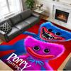 Poppy Playtime Print Crystal Velvet Plush Rug Anti?Slip Wear?Resistant Floor Carpet For Indoor Household Home Decoration