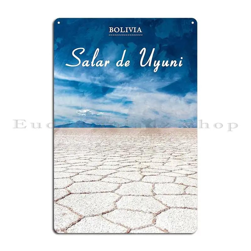 

Салар-де-Уюни Боливия Путешествия Металлическая Табличка Постер Индивидуальный Дизайн Паб Вечеринка Мурал Жестяная Табличка Постер 20x30cm（7.8x11.8inch）