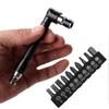 Mini 36-Tooth Ratchet Screwdriver Narrow Space Gap Maintenance Operation Bit Sleeve L-Shaped Wrench