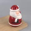 Nordic Creative Ceramic Spice Bottle Santa Claus Pepper Shaker Christmas Desktop Decorations Salt Shaker Kitchen Decoration