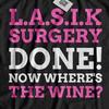 Unisex Funny LASIK T-Shirt Laser Eye Surgery Gifts Eyesight Correction Tee Eyes
