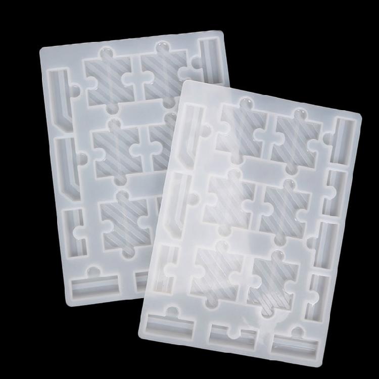 Chess Set with Checkers Board Silicone Resin Mold Full Size 3D Chess Epoxy Mold