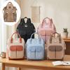 Fashionable Multi-functional Mommy Bag: Diaper, Food & Tissue Bag for Moms with Babies - Handbag & Backpack Combo