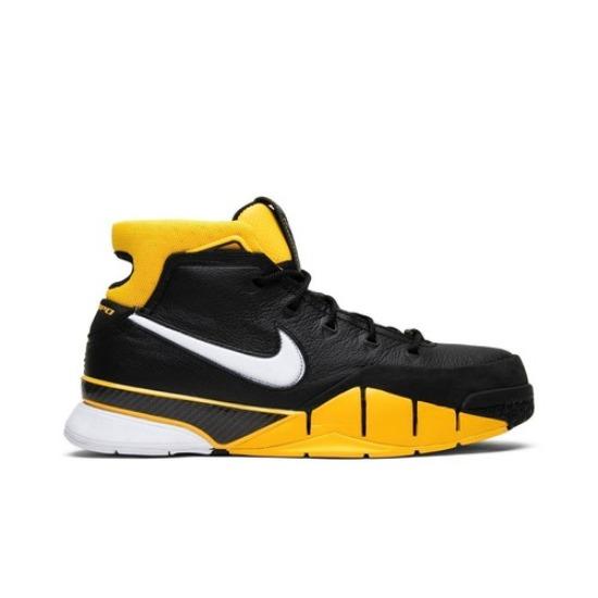 

Nike Zoom Kobe 1 Protro Del Sol AQ2728-003 Men s Shoes EU 45 чорний/кукурудзяний