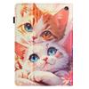 For Amazon Kindle Fire Max 11 2023 Tablet Case Litchi Texture Pattern Printing Leather Cover Auto Sleep/Wake with Card Holder