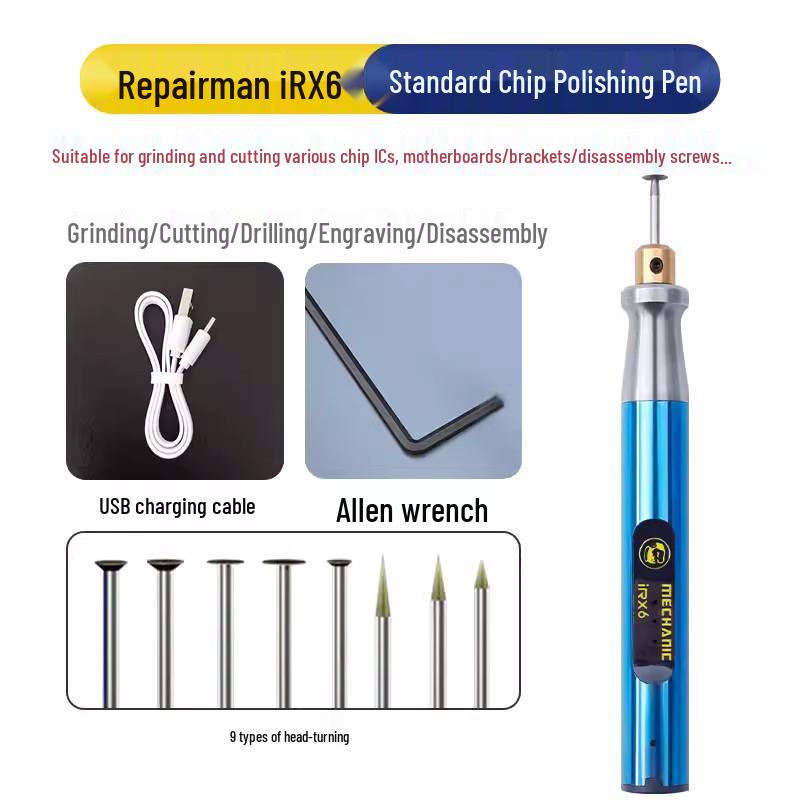 iRx6 Three-Speed Electric Mobile Phone Chip Repair Pen