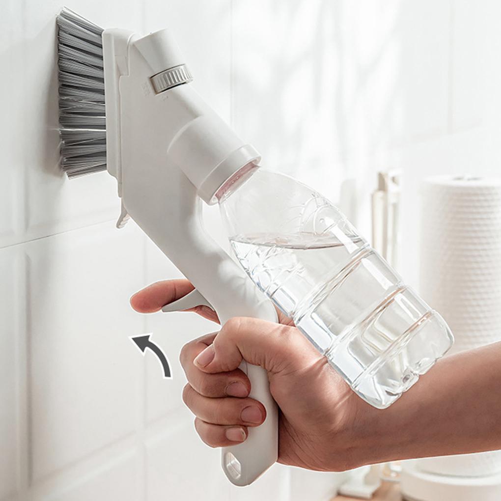 5-in-1 Multi-function Window Washing Sponge Brush Water Sprayer for Glass Kitchen Home Floor