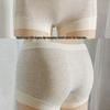 Women's Seamless Cotton Boxer Briefs with Antibacterial Protection