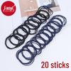 Women's A1V40 Hair Tie Set: Simple One-Piece Ponytail Rope with Free Shipping