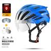 West Biking Cycling Helmet With Magnetic Goggle Taillight Mountain Road Bike