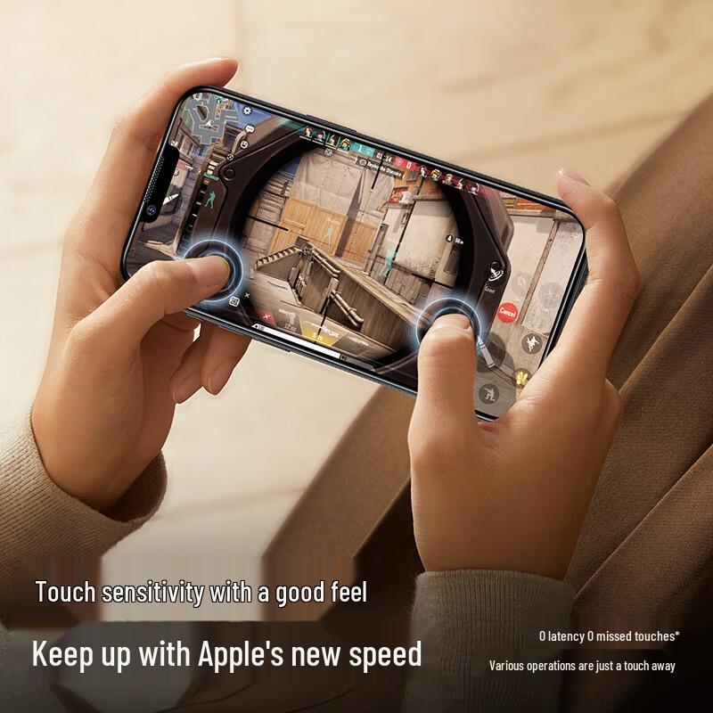 SmartDevil Tempered Glass Screen Protector for iPhone 14/13/13 Pro/16e