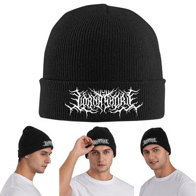 Lorna Shore Logo Classic Warm Knitted Cap Winter Knit Bonnet Hat Skullies Beanies Hip Hop Caps for Unisex