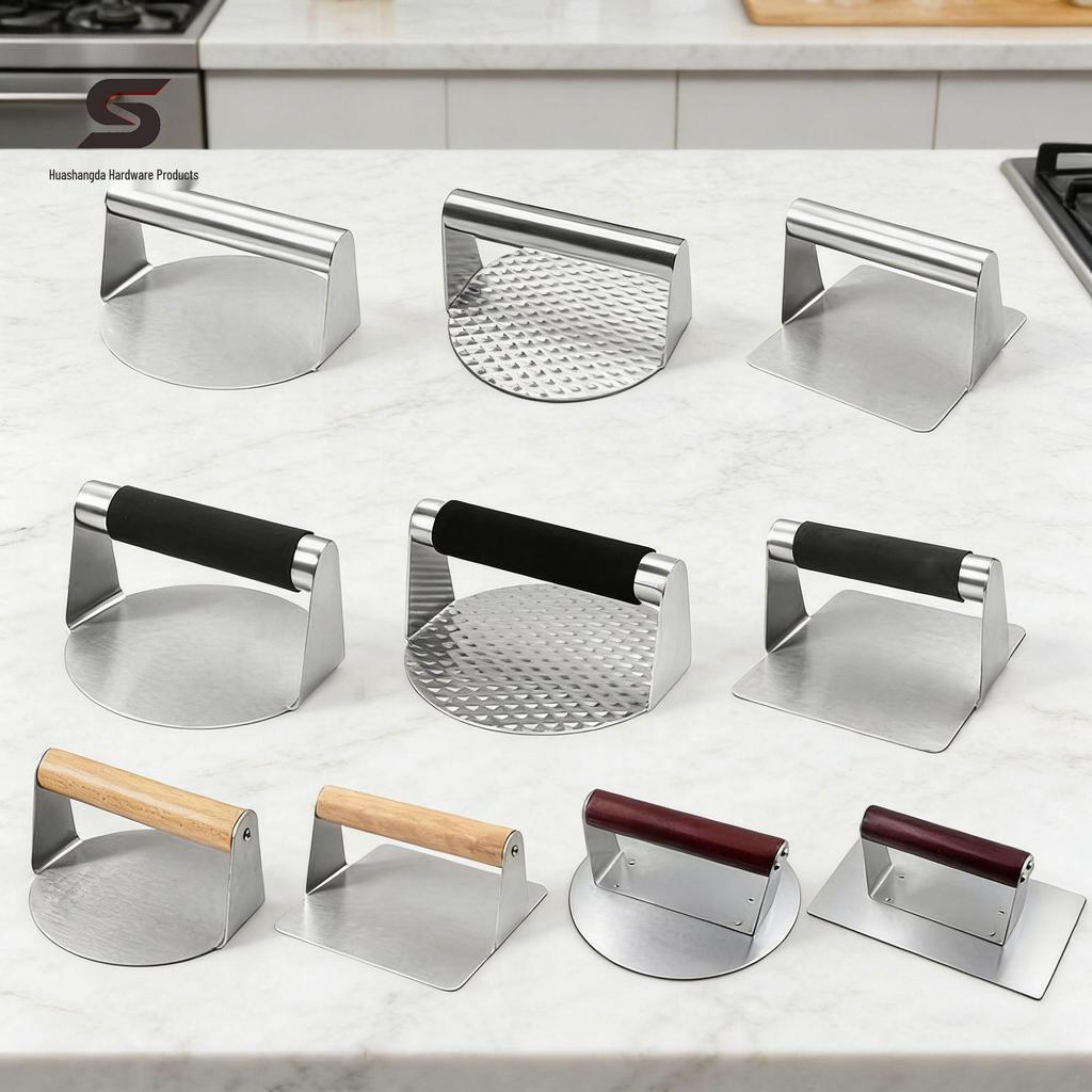 304 Stainless Steel DIY Hamburger Patty Press Mold
