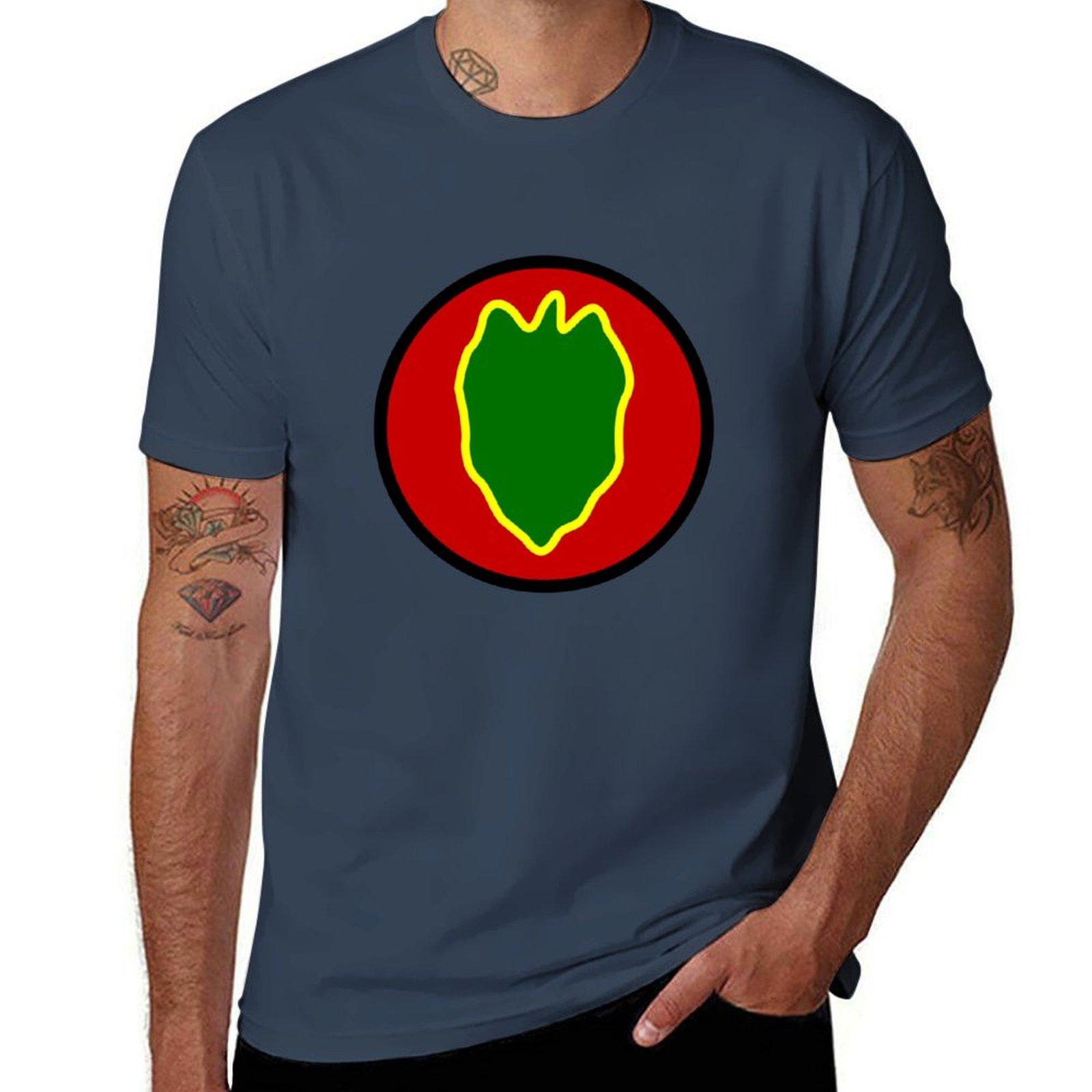 24th Infantry Division (United States Historical) Tshirt Long Lasting Casual Tshirt S