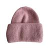 Wool Knit Hat Solid Color Seamless Winter Skull Cap Outdoor Sports Fishing Skiing Hiking Snowboarding Hat