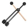 OM136.1 Stimmgabel, Stimmgabel aus Aluminiumlegierung, Hammer, Klangheiltherapie-Werkzeugsatz