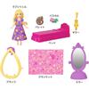 Mattel Disney Princess (Disney Princess) Rapunzel and the Tower (Kasaneru Oshiro series! Mini Dol...