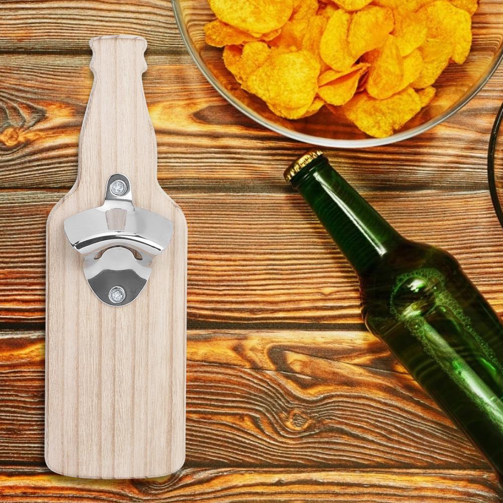 Fridge Magnetic Single Hand Wine Bottle Opener Refrigerator Magnet Kitchen Accessories