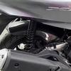 Plastic Motorcycle Mudguard Matte Black Carbon Fiber Rear Extension Splash Pad Protection Cover for PCX160