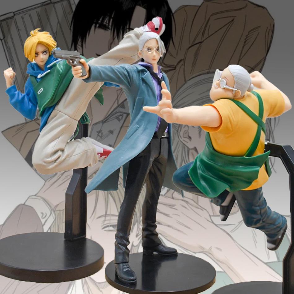 SAKAMOTO DAYS Anime Action Figure - Tarou Sakamoto Shin Asakura - PVC Collectible Toy - Vibration Stars Lu Shaotang