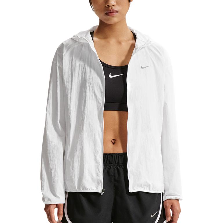 Nike As W Nk Tempo Uv Light Jacket Solid Color Zipper Hooded Long Sleeve Women jackets IH7974-100 S