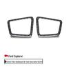 Ford Explorer Carbon Fiber Dashboard Air Vent Trim Accessory