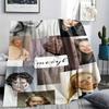 Meryl Streep Printed Flannel Blanket, soft throw for bedroom sofa, washable, fan merchandise, great gift.