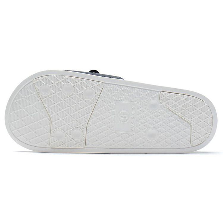 Li Ning Ln Slipper Comfortable Durable Rubber Sole Slide Sandals Men Footwear Black White AGAS001-1