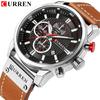 Six-Pin Chronograph Watch Men's Fashion Quartz Multi-function Watch