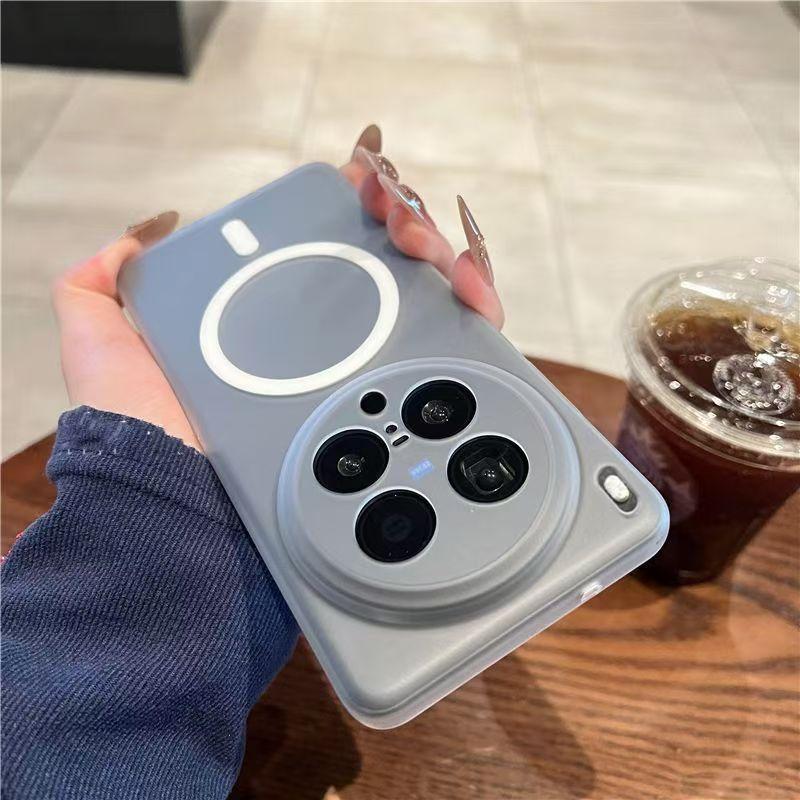 Applicable To Vivox300s Mobile Phone Case Skin-friendly Feel Iqooz11tubo Ice Mist Magnetic Attraction IQOO15T Heat Dissipation S60