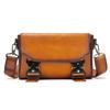 Whatna Tanned Natural Cowhide Leather Shoulder Bag for Mini Crossbody Chest Fits iPad Shoulder Small Messenger Bag for and 6212 Antique-Style Men,