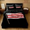 Ks Cracovia Pattern Bedding Uilt Set Uilt Cover Pillowcase Home Decoration Birthday Gift (1 * Duvet Cover + 2 * Pillowcase Without Core)