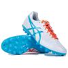 Asics Ds Light Club Comfortable Fit Ag (Rubber Short Studs) Kangaroo Leather Soccer Shoes Men Soccer Shoes White Blue 1103A094100