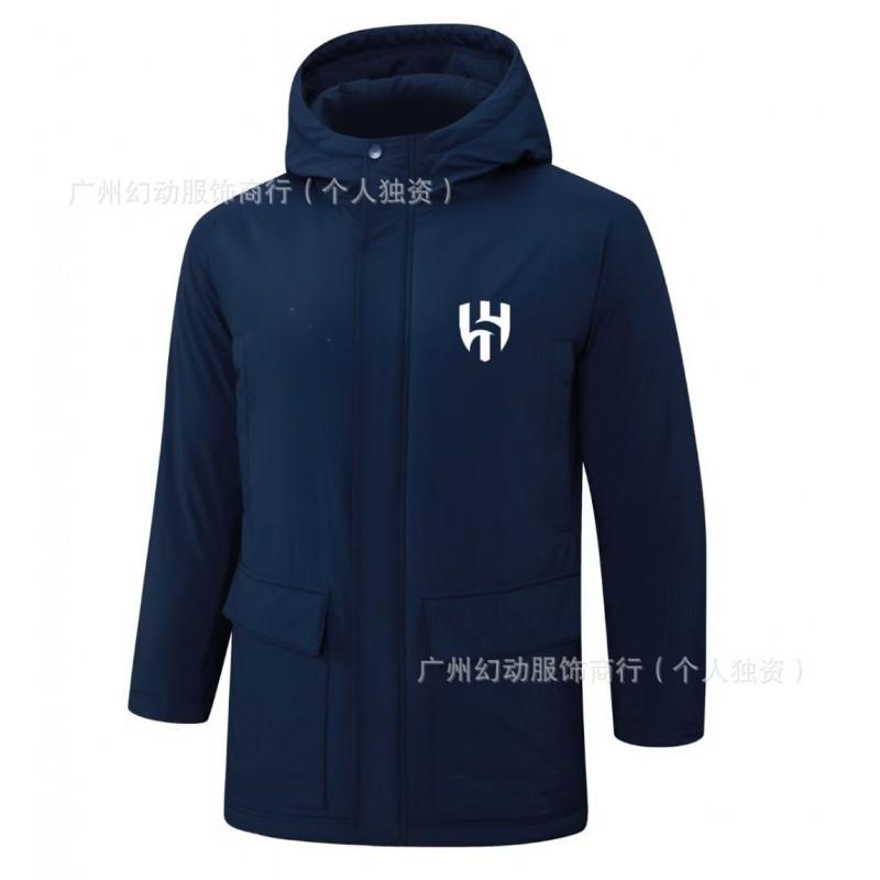 Soccer Training Fleece Hoodie Men Women Sports Top Running Team