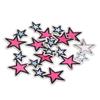 10Pcs Embroidered Patches Star Shape Covering Breakages Stains Iron On Patches for DIY Clothing