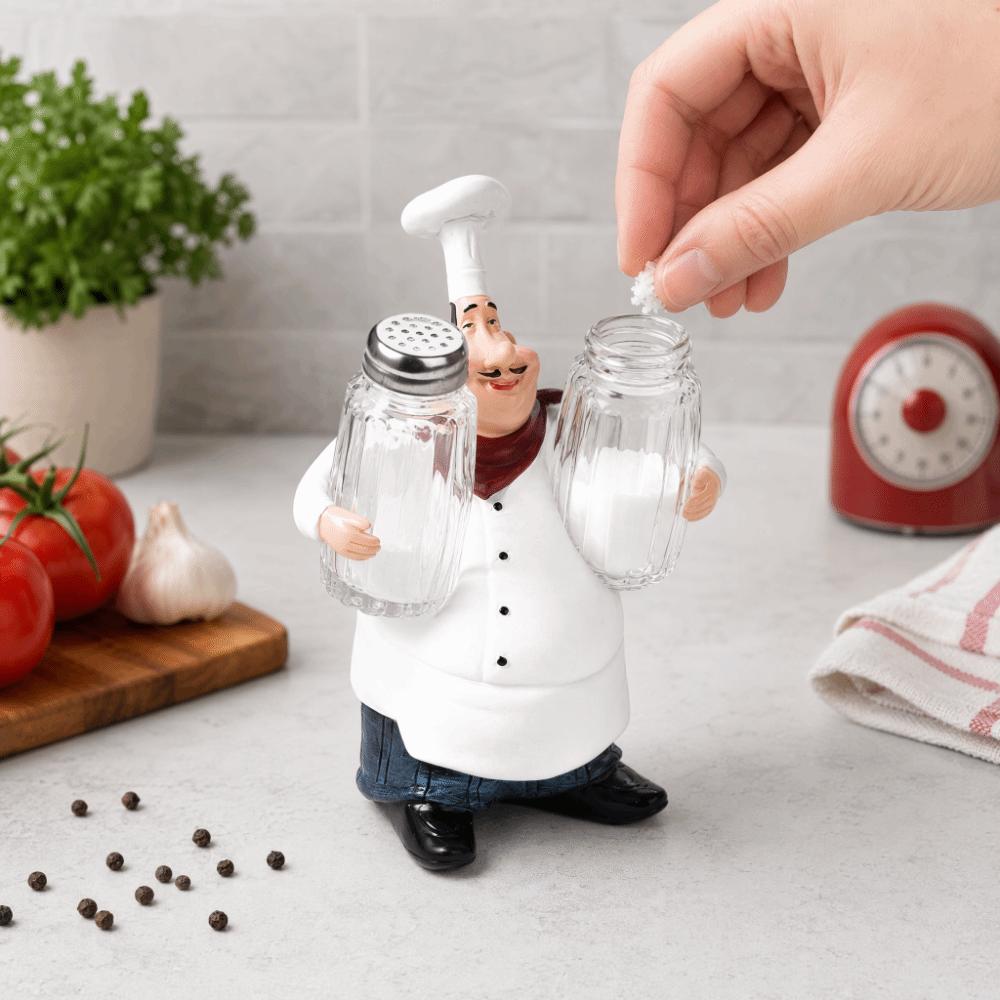 Handwerksfigur Kochstatue Kochstatue im Vintage-Stil Dekoration Kochfigur Restaurantdekoration