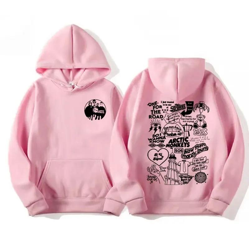 Rock Bnad Arctic Monkeys Hip-hop Music Men Hoodie Classic Street Fashion Running Fitness Long-sleeve Sweatshirt Clothing Summer