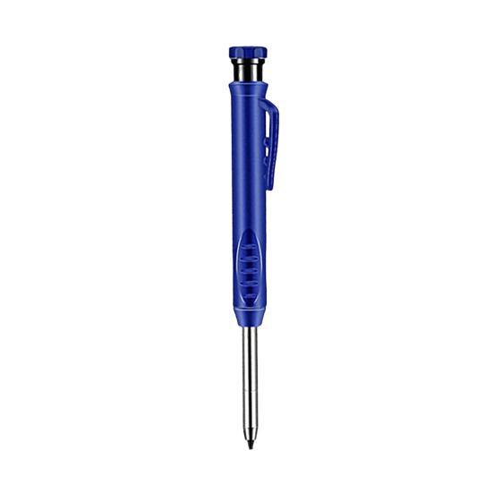 2.8mm Solid Carpenter Pencil Built-in Sharpener Scratch-resistant Graphite Manual Operation Woodworking Marking Pencil for Construction