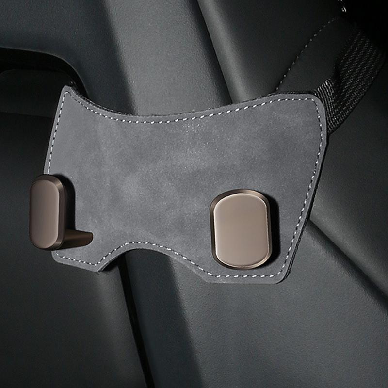 Car Back Seat Headrest Hooks Multi-purpose Handbag Purse Storage Rack Clip Auto Parts Automotive Seat Back Organizers For Car