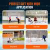 VEVOR Hockey Goal with Backstop and Targets Street Outdoor Steel Hockey Net 182.9 Cm