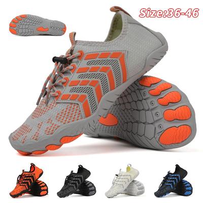 Men Barefoot Aqua Shoes Women Beach Water Shoe Quick Dry Swim Sandals Drainage Upstream Wading Sneakers For Fitness Yoga Diving Hiking Surfing Camping
