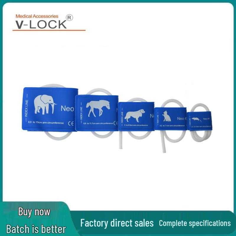 Veterinary Blood Pressure Monitor with Reusable Cuffs, Sizes 1-5 - Special Promotion