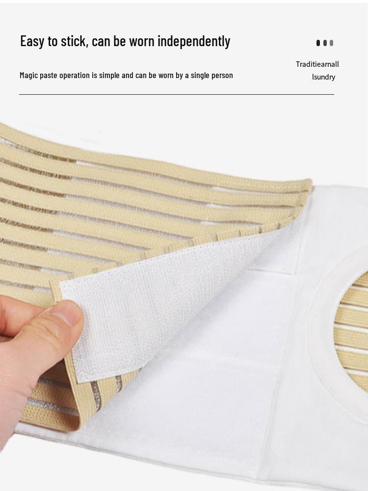 Pustende stomi midje- og magestøttebelte for alle årstider