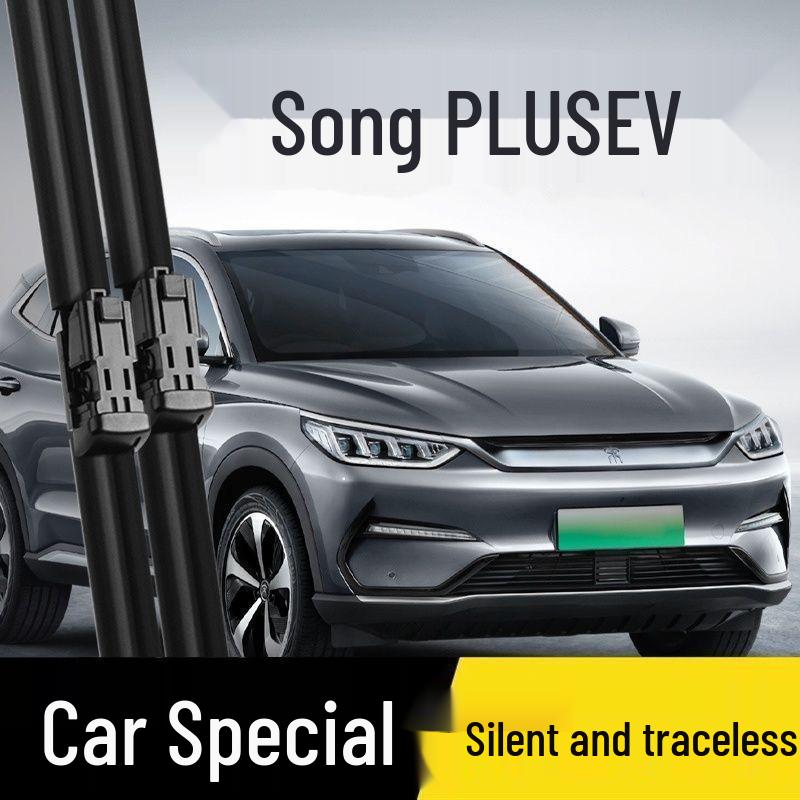 BYD Song PLUS 2021 EV Frameless Wiper Blade Set (Front & Rear)
