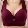 Bras For Women Plus Size Lingerie No Steel Ring Thin Cup Brasiere Breathable Push Up Tops Bra Sexy Adjustable Underwear